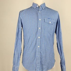 J.Crew Mens Slim Fit Shirt Size M Blue